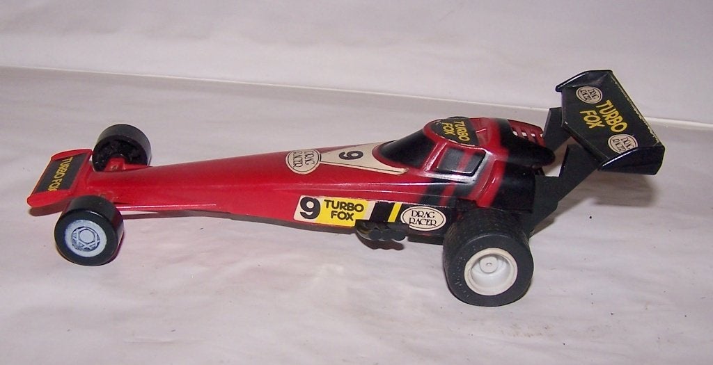 Zeldzame vintage Drag Racer Turbo Fox model. Izgs., Ophalen of Verzenden, Nieuw, Overige typen