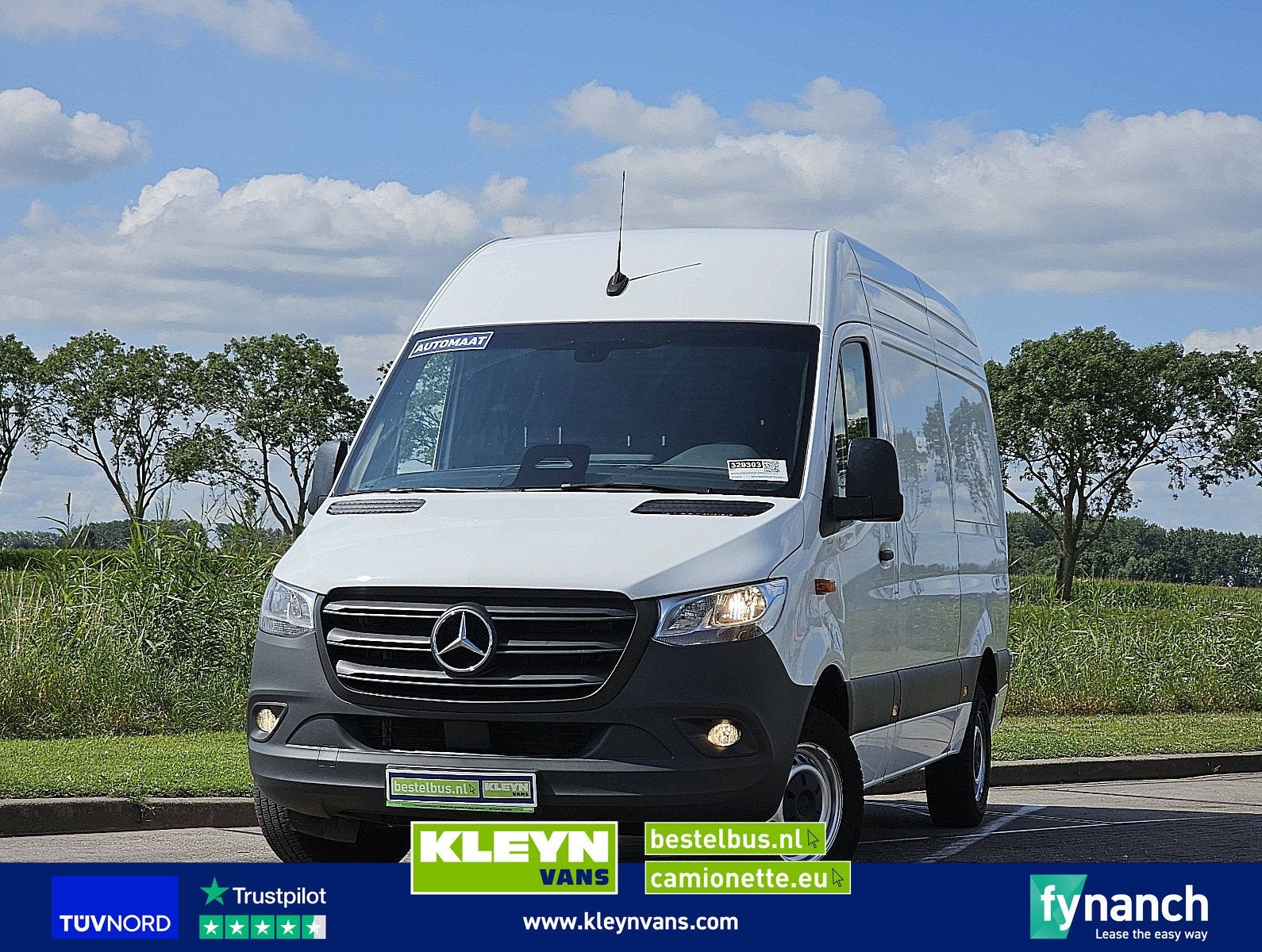 MERCEDES-BENZ SPRINTER 317, Automaat, Gebruikt, Euro 6, Wit