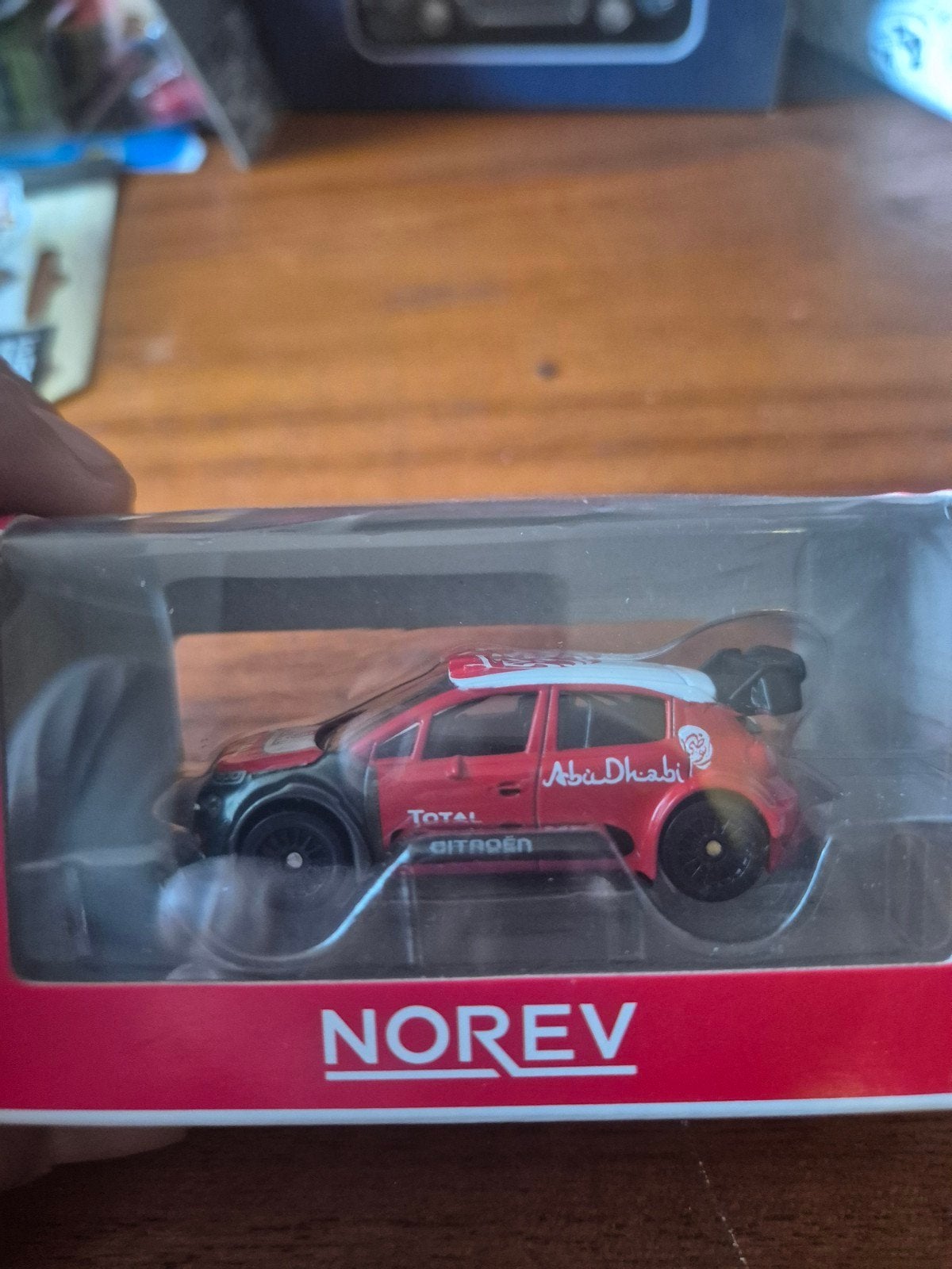 Norev Citroën C3 WRC Abu Dhabi Rally Auto Model, Ophalen of Verzenden