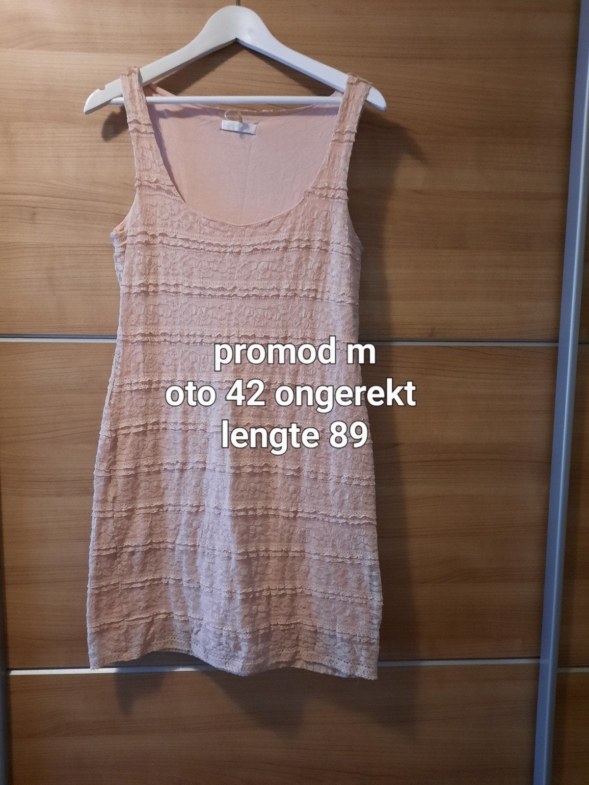 Promod jurkje maat m roze, Kleding | Dames, Maat 38/40 (M), Roze, Gedragen, Boven de knie