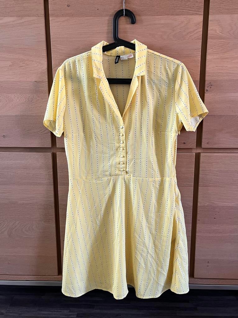 Leuk H&M divided jurkje 40, Ophalen of Verzenden, Zo goed als nieuw, Maat 38/40 (M), Boven de knie