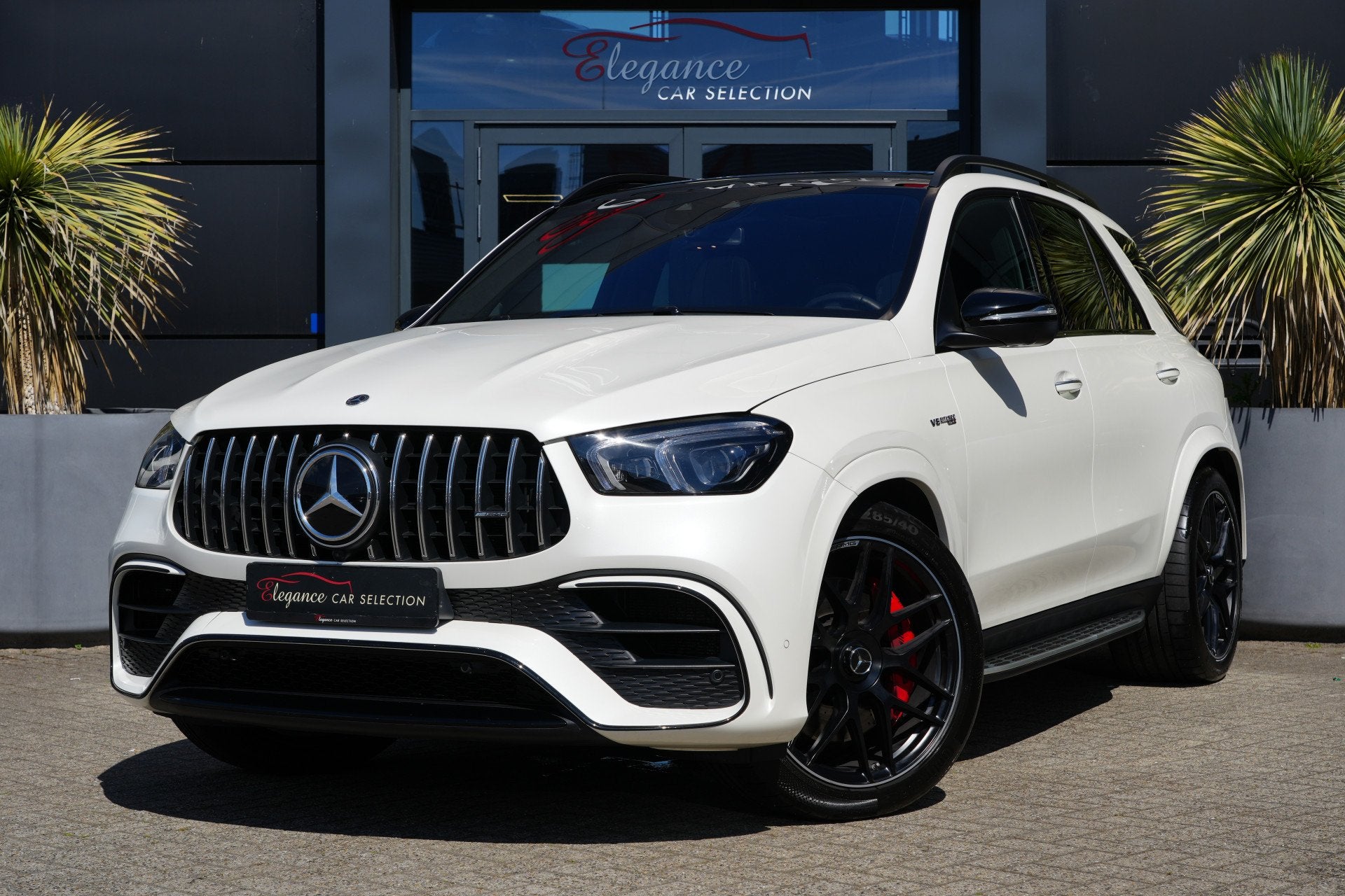 Mercedes-Benz GLE AMG 63 S 4MATIC+ Premium Plus | 612PK | Pa, Auto's, Automaat, Gebruikt, GLE, Wit