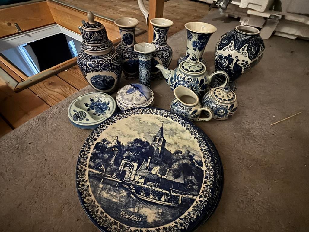 Delfs blauw, Ophalen of Verzenden