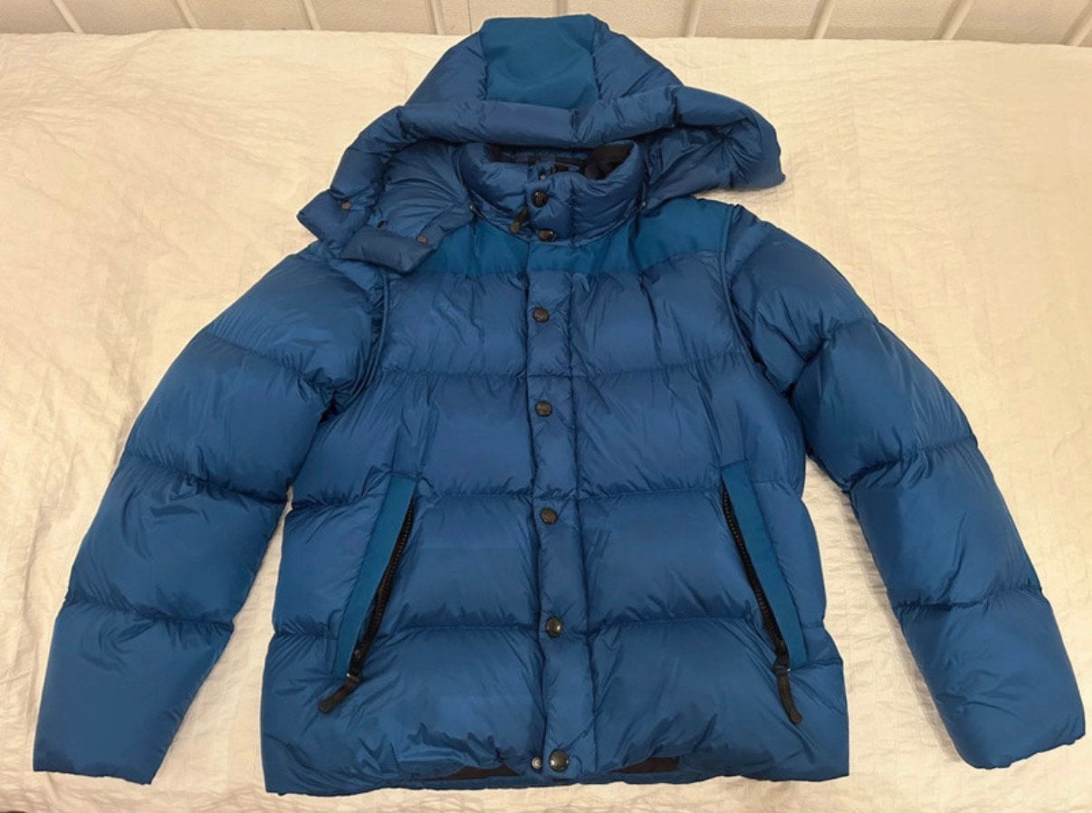 Burberry jas maat S, Ophalen of Verzenden, Zo goed als nieuw, Maat 46 (S) of kleiner, Blauw