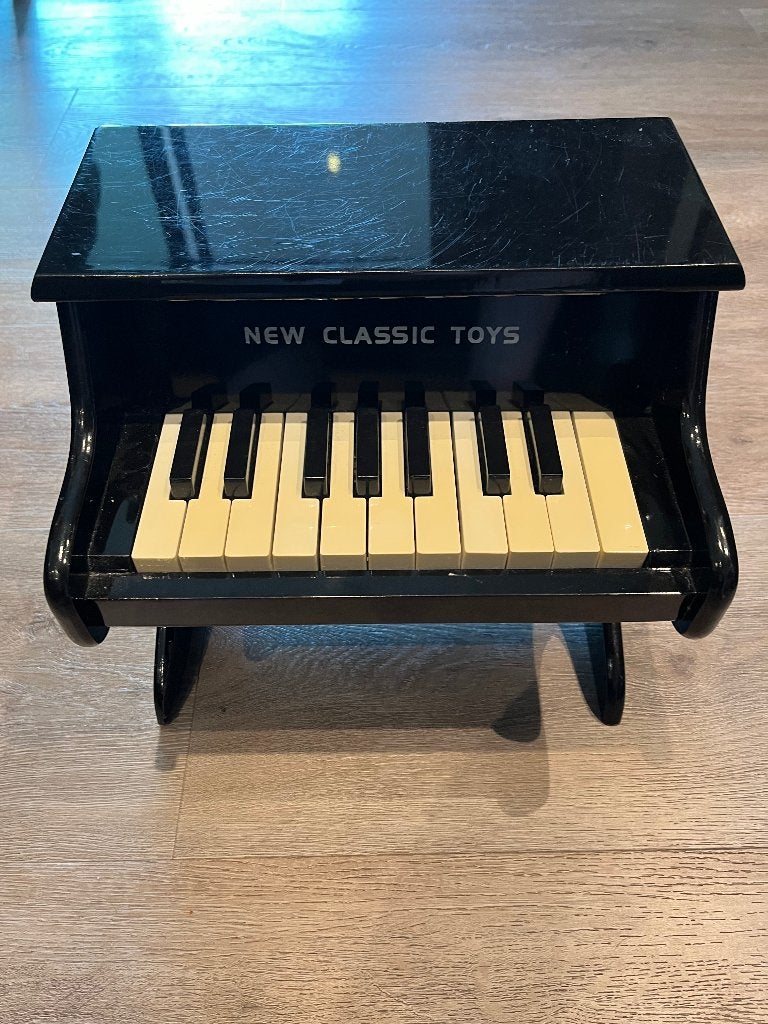 Kinder piano zwart mini classic toys, Ophalen, Gebruikt, Zwart, Piano