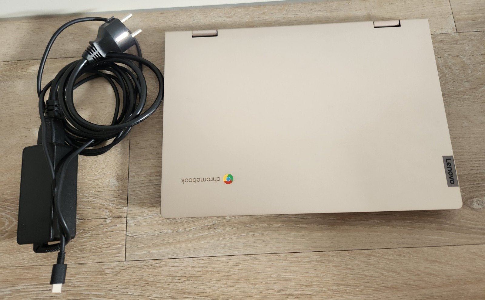 Lenovo IdeaPad Flex 3 Chromebook (128GB / 4GB) - Goud, Qwerty, Touchscreen, Ophalen of Verzenden, 128 GB