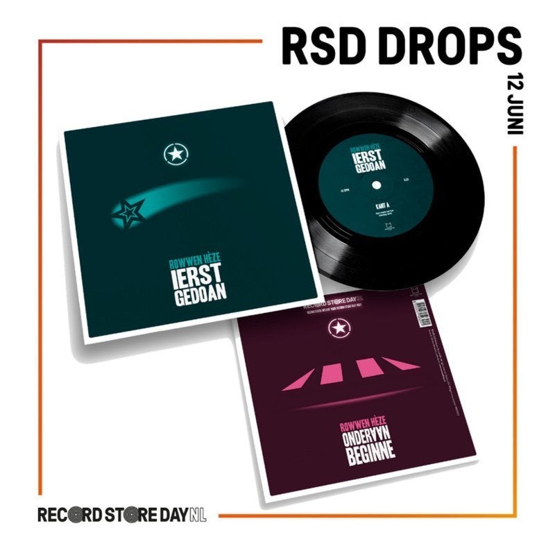 Vinyl Single Rowwen Heze Ierst Gedoan RSD 2021 NIEUW, 7 inch, Single, 2020 tot heden, Ophalen of Verzenden