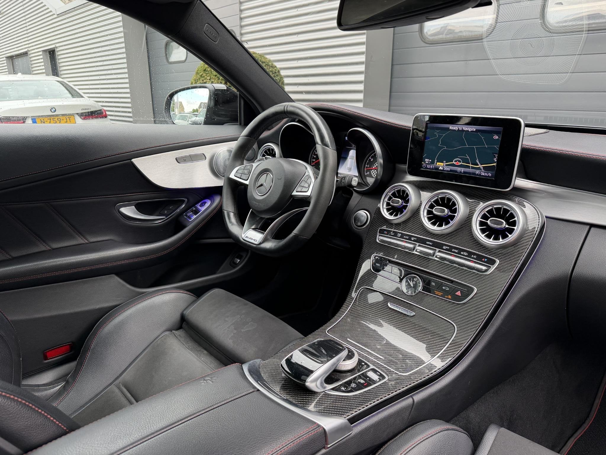 Mercedes-Benz C-klasse Coupé AMG 43 4MATIC | Panoramadak |, Auto's, Gebruikt, Euro 6, 367 pk, 4 stoelen