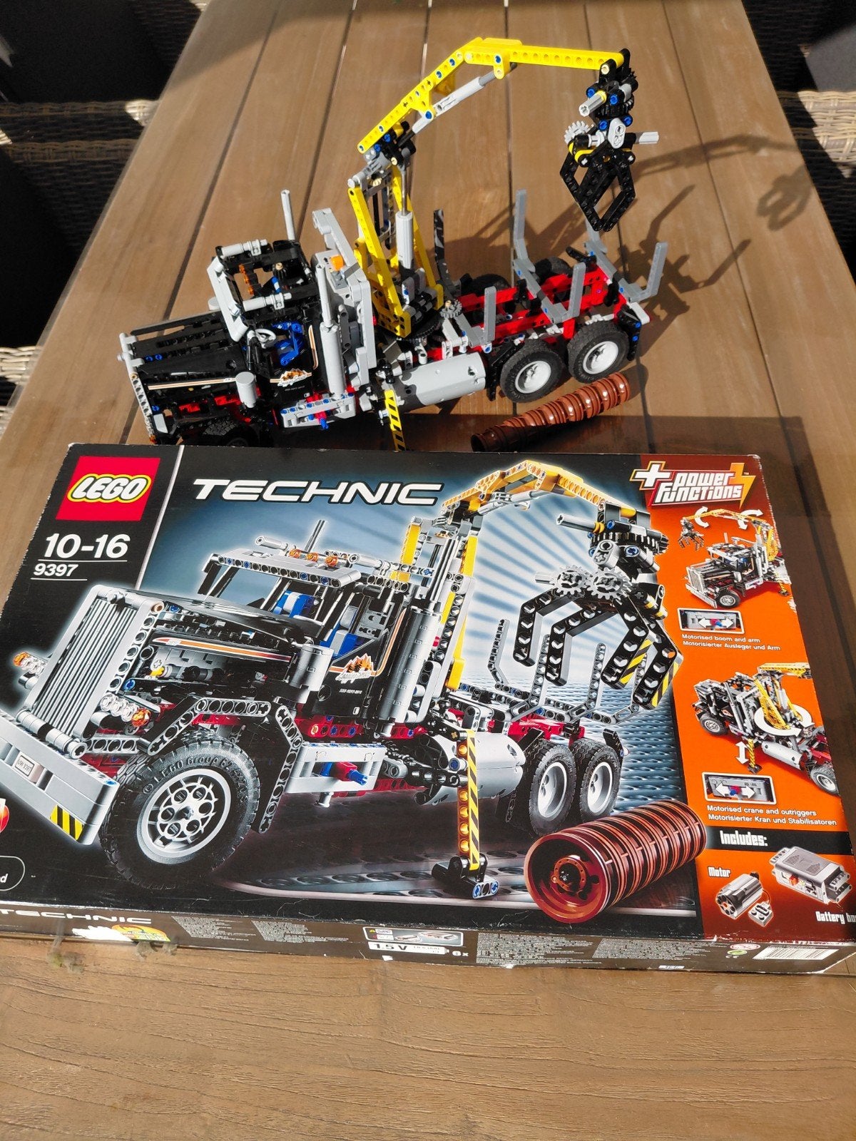 technic lego 9397 met power functios, Kinderen en Baby's, Speelgoed | Duplo en Lego, Lego, Compleet, Ophalen of Verzenden, Zo goed als nieuw