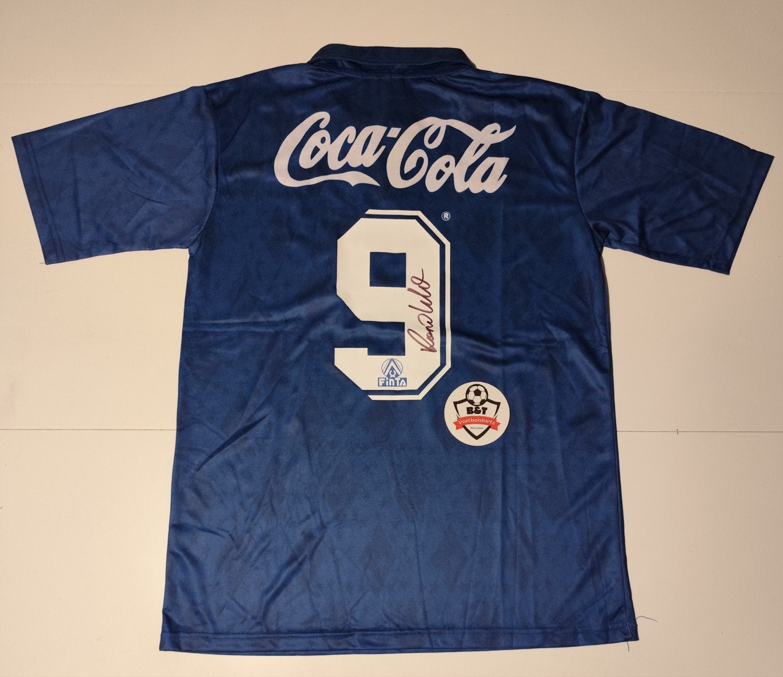 Gesigneerd Ronaldo Lima Cruzeiro Shirt, Shirt, Verzenden, ., Maat L