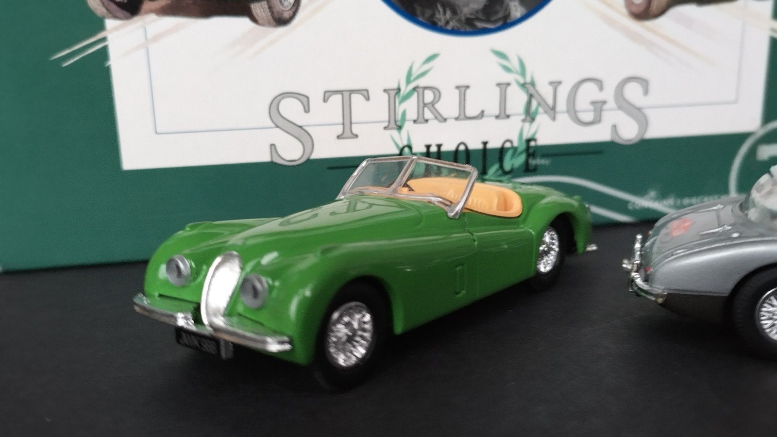 Austin Healey Jaguar XK Stirling Moss set 1:43 Corgi Pol, Auto, ., Nieuw, Corgi Classics
