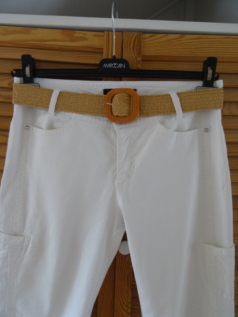 Marc Cain pantalon mt N4 ( 40 ) - 98 % katoen., Maat 38/40 (M), Marc Cain, Verzenden, Beige