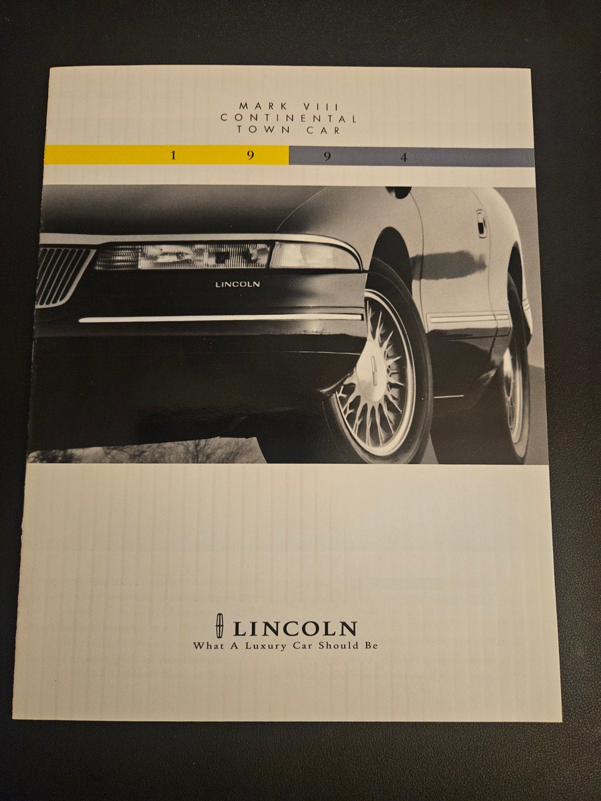Brochure Lincoln 1994 USA, Ophalen of Verzenden, Zo goed als nieuw, Overige merken