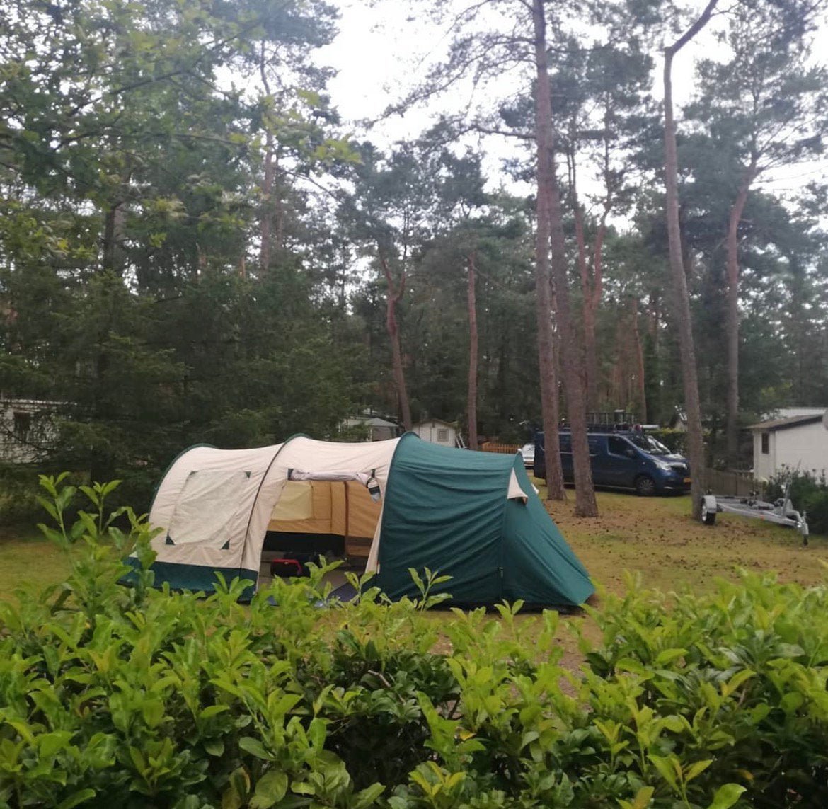 Tunneltent Obelink, Caravans en Kamperen, Tenten, Ophalen, Gebruikt, Tot en met 4