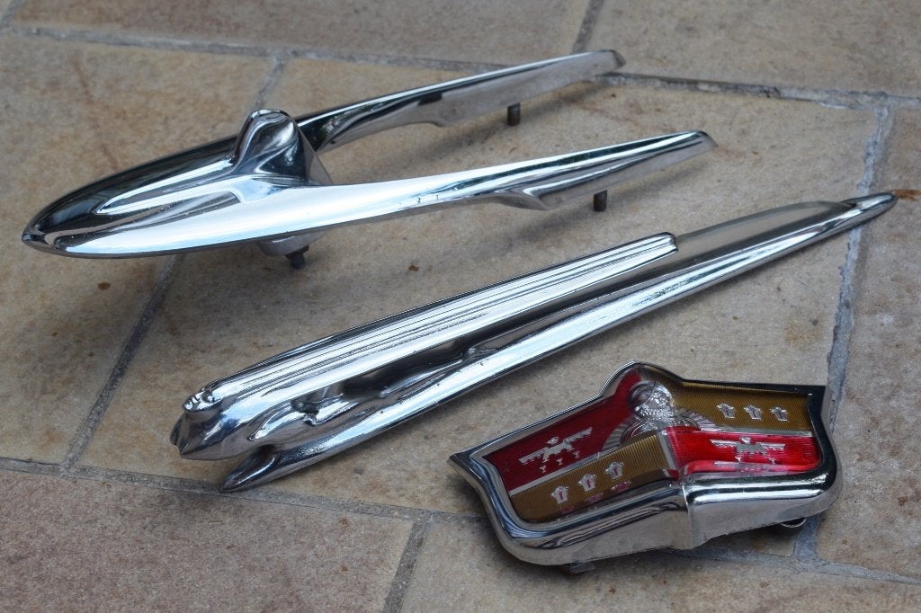3 DESOTO oldtimer auto onderdelen USA, Auto diversen, Ophalen of Verzenden