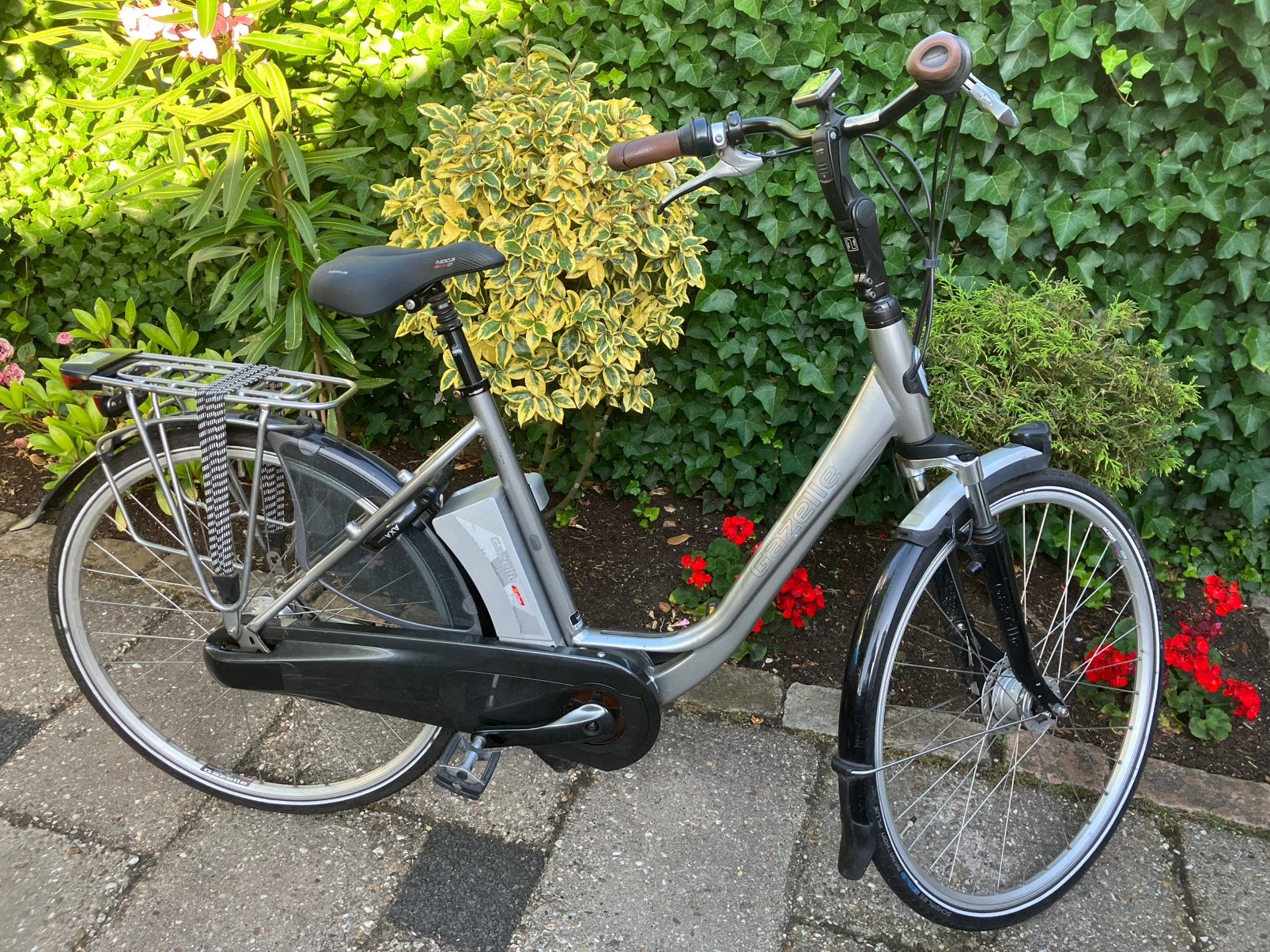Gazelle impulse electrische fiets middenmotor, Fietsen en Brommers, Elektrische fietsen, Ophalen, Gebruikt, 51 tot 55 cm, 50 km per accu of meer