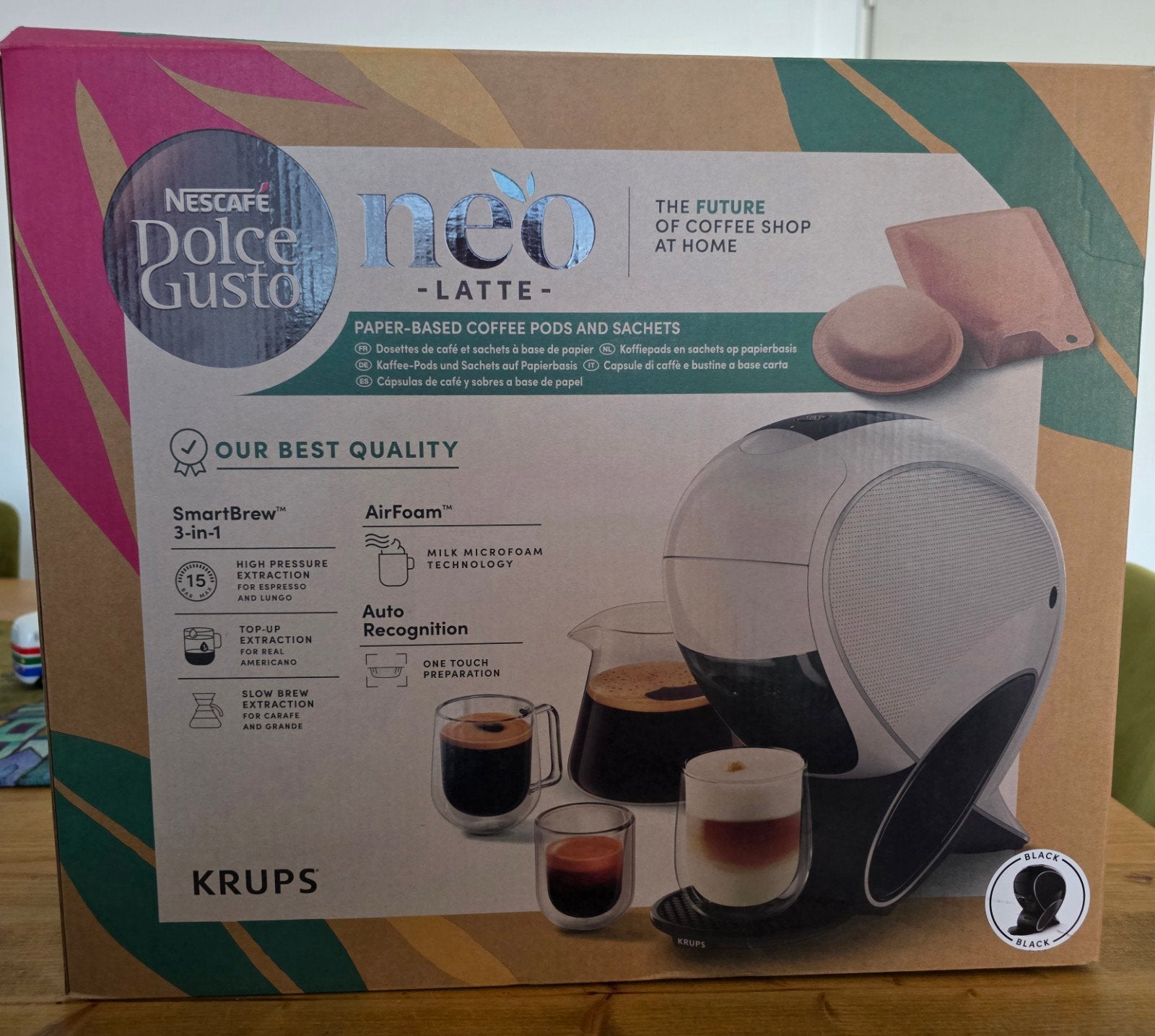 NESCAFÉ Dolce Gusto Neo Krups (Black) 6 Months Old