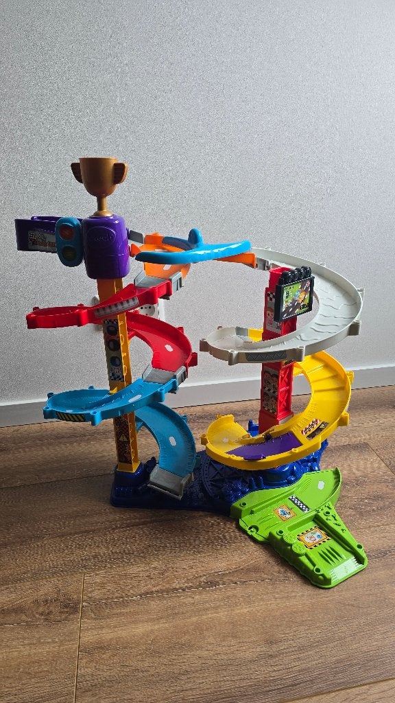Vtech toet toet tornado stuntpark, Ophalen of Verzenden, Zo goed als nieuw, 2 tot 4 jaar