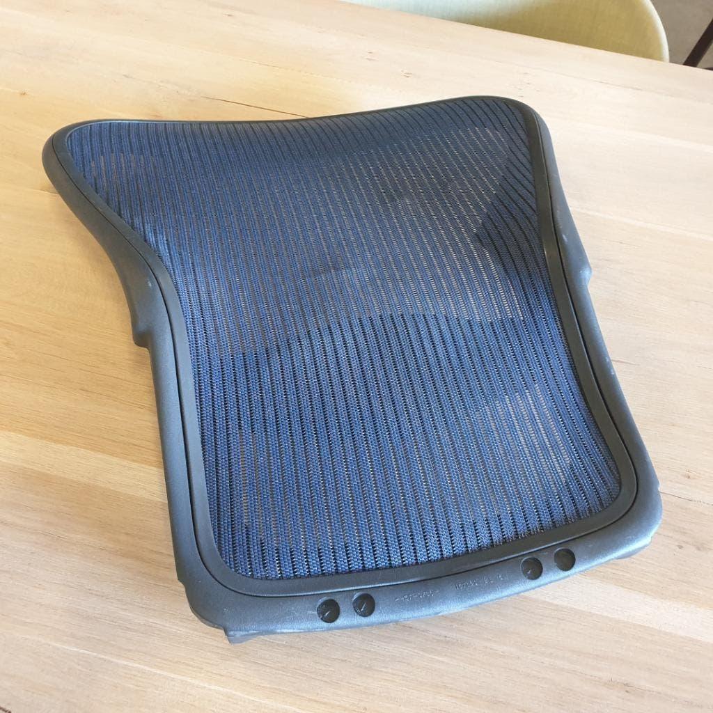 Herman Miller zeer nette rug voor een bureaustoel, Ophalen, Zo goed als nieuw, Zwart