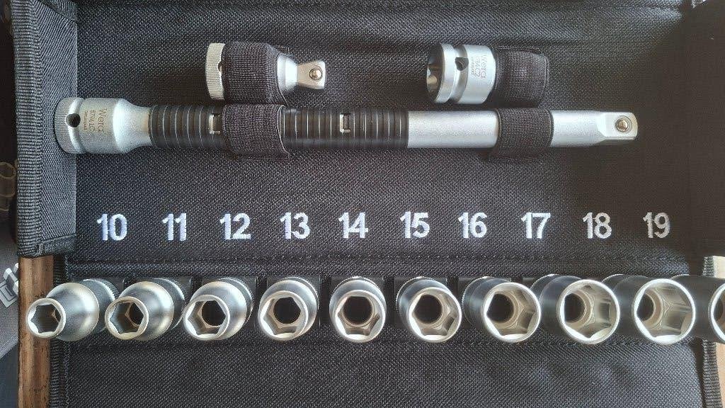 Wera Zyklop Metal 8100 SC 7 Dopsleutelset 1/2 28-delig NIEUW, ,, Nieuw, Ophalen of Verzenden, ,