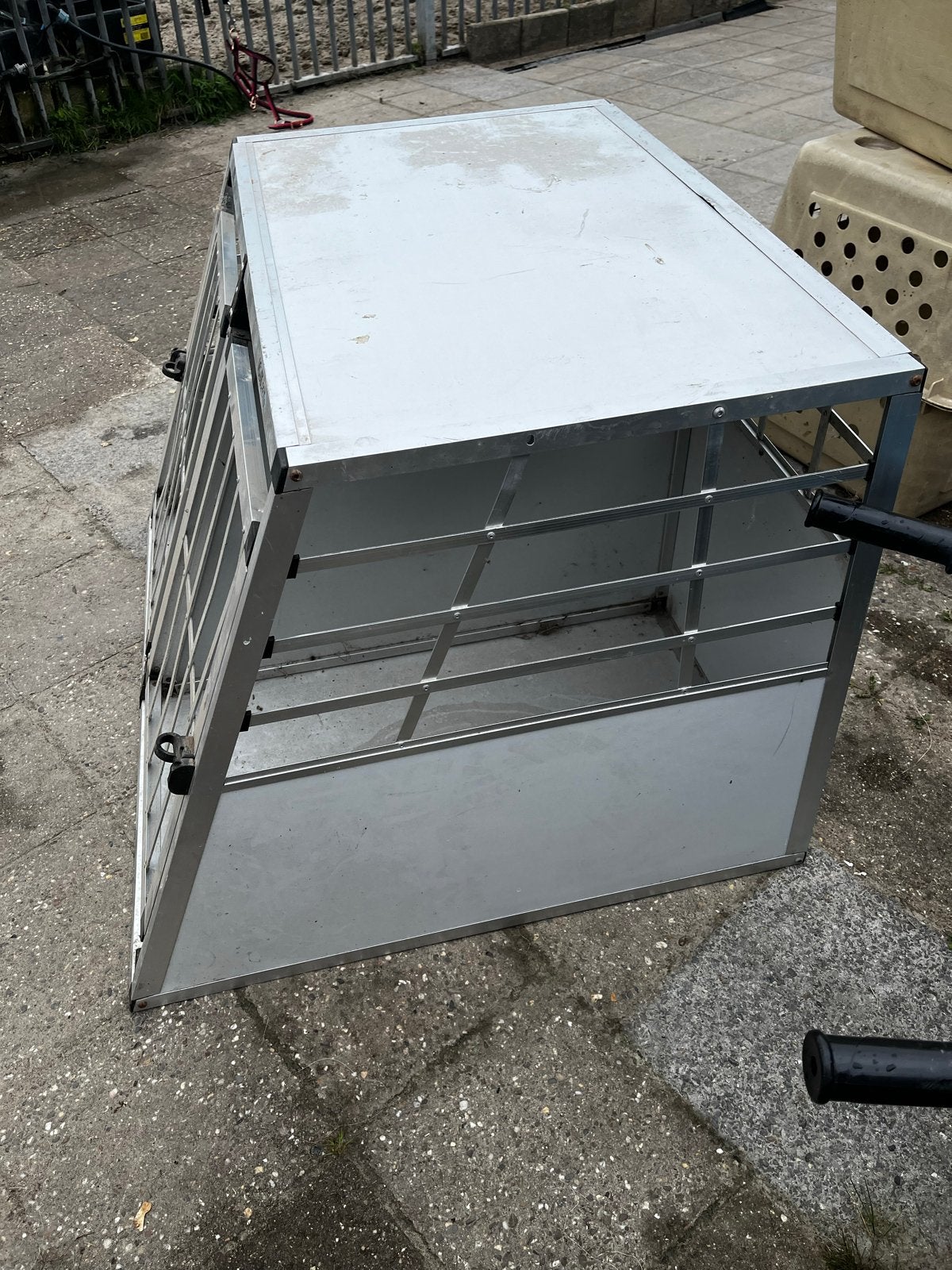 Nette 2 vaks hondenbench, Dieren en Toebehoren, Ophalen