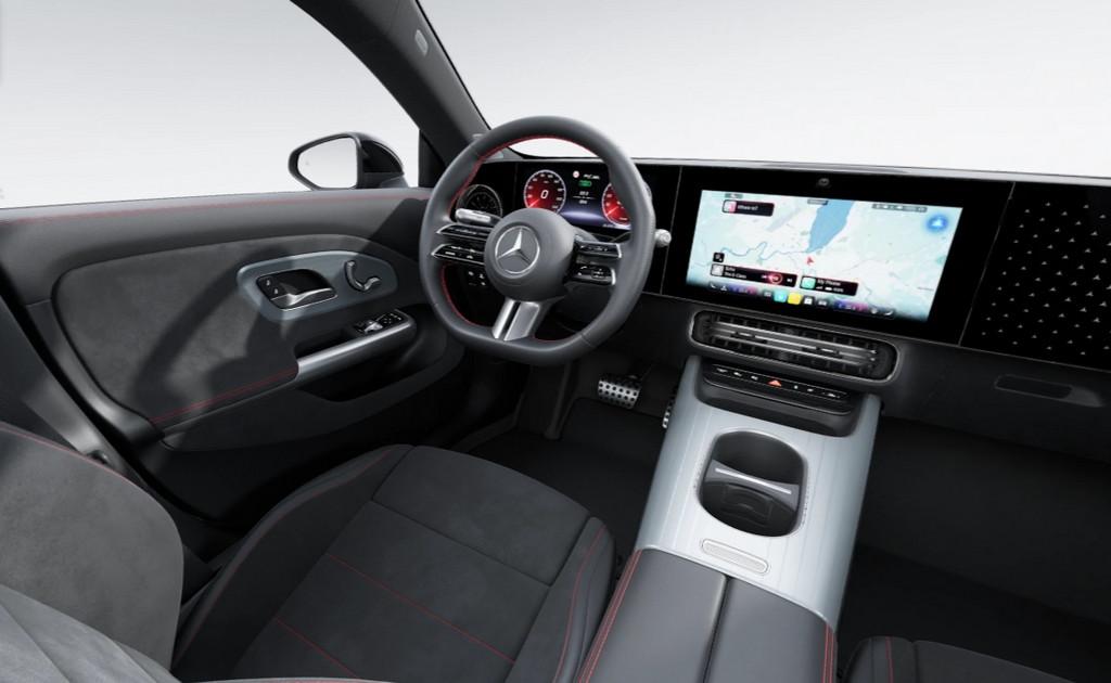 Mercedes-Benz CLA 250+ Launch Edition / AMG Line / Panoramad, Auto's, Automaat, Achterwielaandrijving, 85 kWh, Zwart