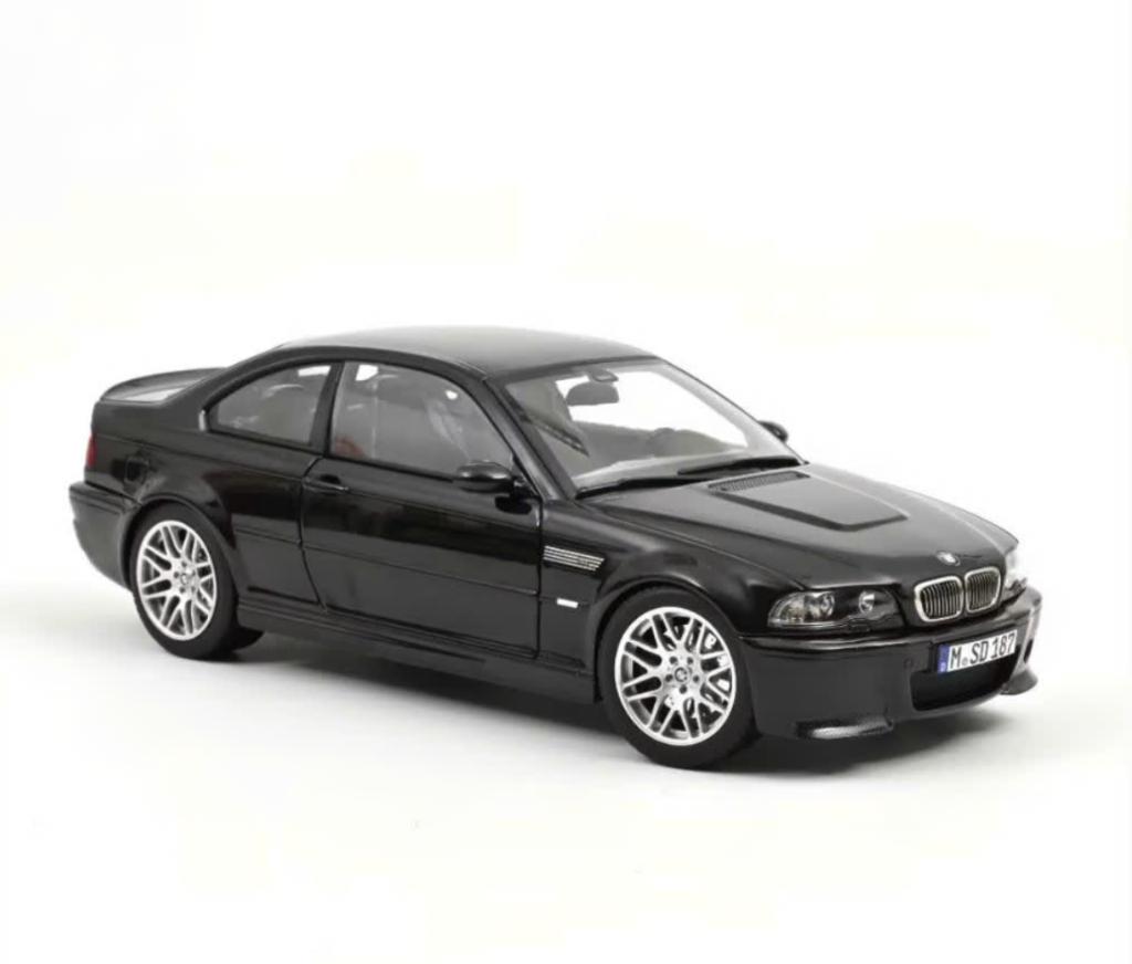 BMW M3 CSL 2003 Saphire Zwart schaal 1/18 NOREV Ref. 183017, Hobby en Vrije tijd, Modelauto's | 1:18, Verzenden, Nieuw, Auto, Norev