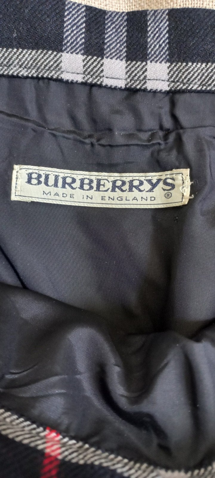 Burberry wollen plooirok -Taille86 cm, Lengte 70 cm, Kleding | Dames, Rokken, Zo goed als nieuw, Onder de knie, Ophalen of Verzenden
