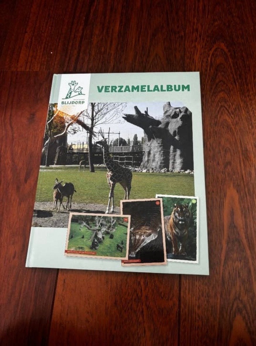 Blijdorp Verzamelalbum - Dierenpark Rotterdam (advr 175), Ophalen of Verzenden, Gebruikt, Overige soorten, Overige typen