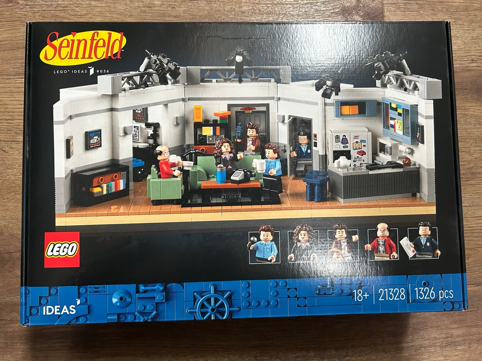 Lego Ideas Seinfeld 21328 - Nieuw in doos~ Sealed, Lego, Nieuw, Ophalen of Verzenden, Ideas