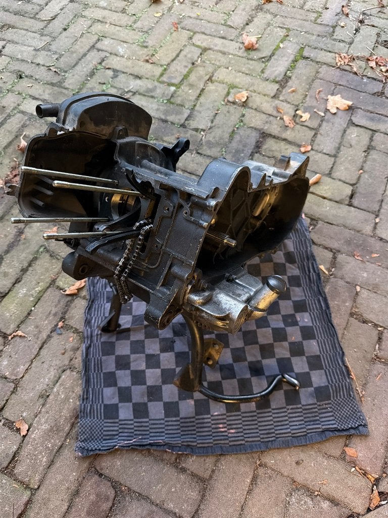 Piaggio zip 4t 2v motorblok, Ophalen, Gebruikt, Blok, Piaggio