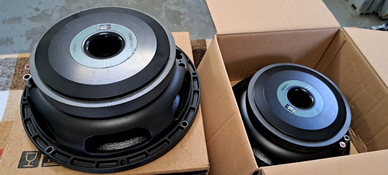 18Sound 12MB1000 professionele speakers (4 stuks), Ophalen, Nieuw, 150 watt of meer, Overige merken
