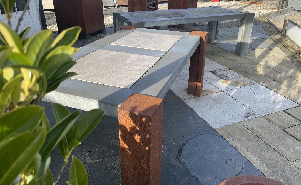 Tuintafel CORTEN, Ophalen, Nieuw, Overige materialen, Eettafel