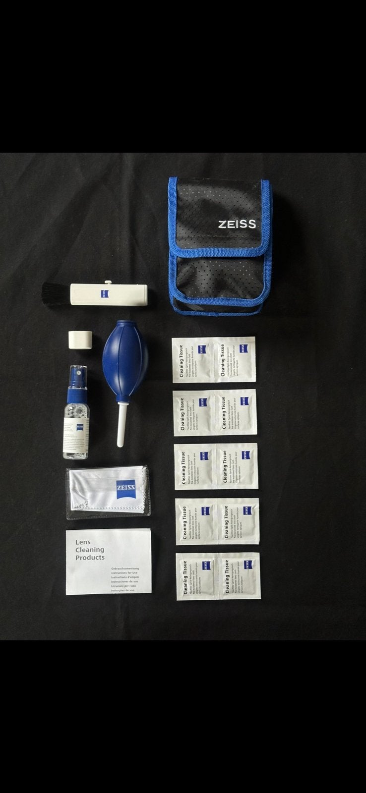 Complete ZEISS Lens Cleaning Kit, Ophalen of Verzenden, Overige typen
