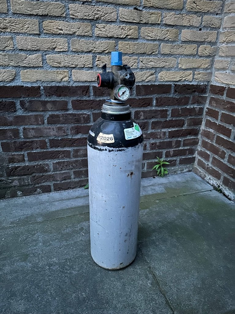 ALbee Cool N2 S5 Stikstoffles (5 Liter / 200 bar), Doe-het-zelf en Verbouw, Gereedschap | Lasapparaten, Ophalen, Gebruikt, 250 ampère of meer