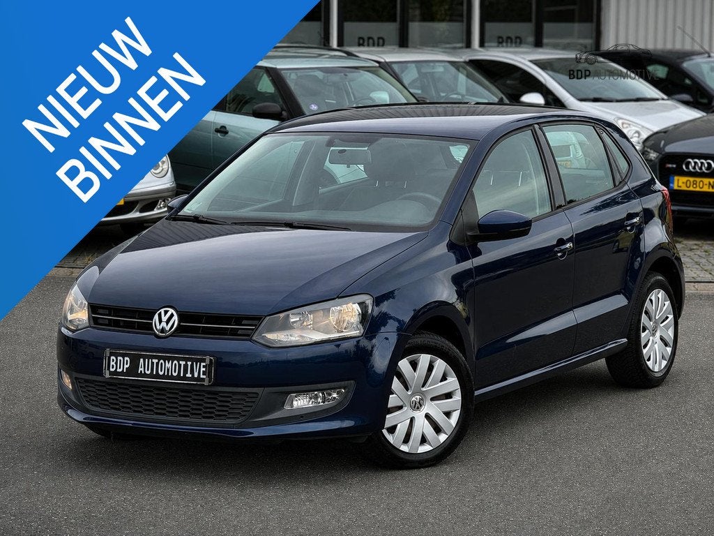 Volkswagen Polo 1.6 TDI BlueMotion Comfortline Cruise | Lage, Euro 5, Stof, Gebruikt, Zwart