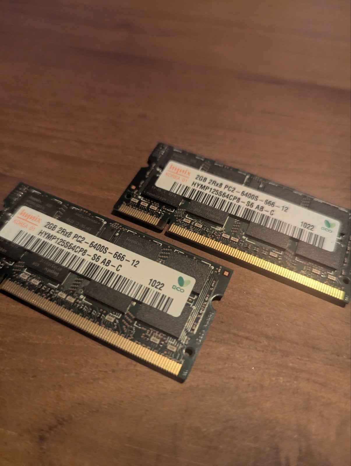 2x2 GB PC2-6400S Laptop Geheugen (4GB Totaal), Computers en Software, Gebruikt, Ophalen of Verzenden, DDR2, Laptop