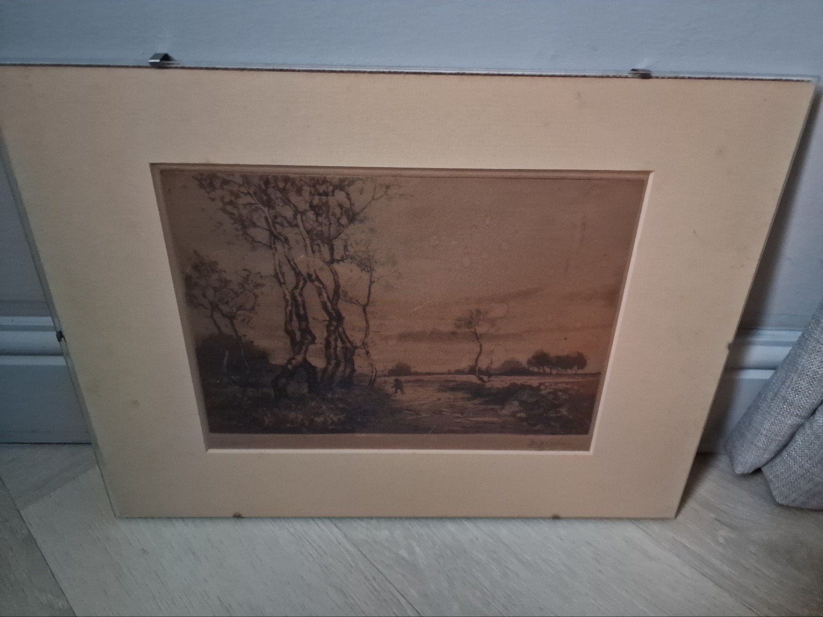 klassiek schilderij van Willem Frederik Noordijk (1887-1970, Ophalen of Verzenden, Minder dan 50 cm, Schilderij