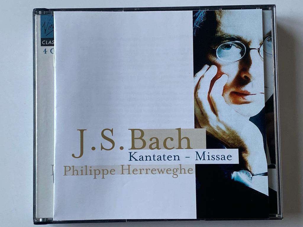 J.S. Bach Kantaten - Missae   Herreweghe   Virgin, Ophalen of Verzenden, Barok, Zo goed als nieuw, Overige typen