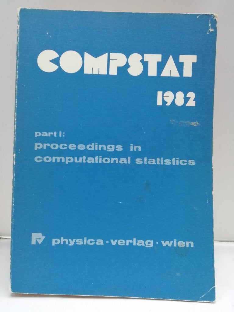 COMPSTAT 1982 5th Symposium held at Toulouse 1982, Gelezen, Vakgebied of Industrie, Ophalen of Verzenden, Zie beschrijving