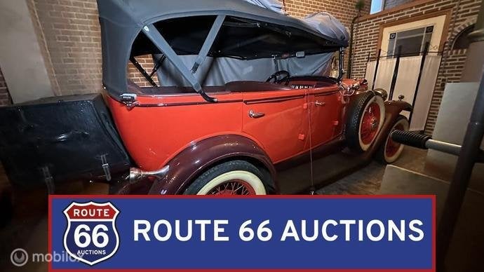 Graham-Paige Phaeton | 1930 | Route 66 Auctions, Auto's, Overige merken, Overige carrosserieën, Zwart, Bedrijf