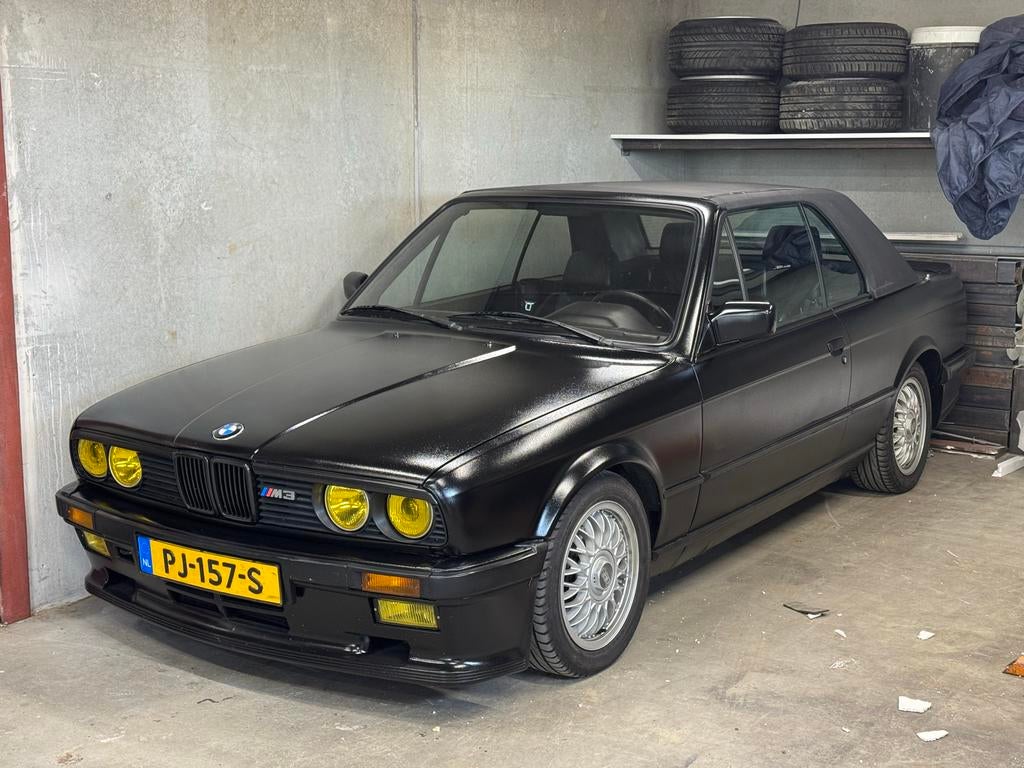 BMW 3-Serie 2.5 325i Cabriolet AUT 1986 Zwart, Automaat, Achterwielaandrijving, Zwart, 2494 cc