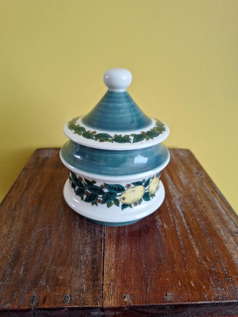 Porseleinen voorraadpotje Savoy Servies Goebel Citroen, Huis en Inrichting, Keuken | Servies, Zo goed als nieuw, Overige typen