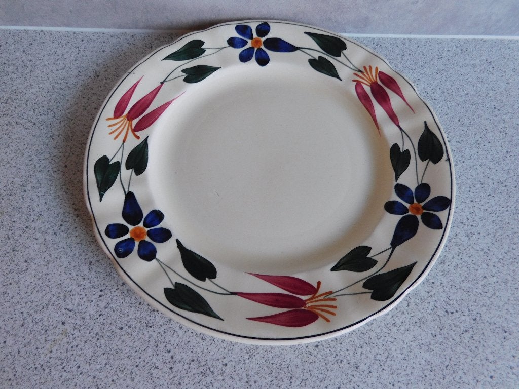Bord 21 cm. Boerenbont Triumph Société Céramique Maestricht, Ophalen of Verzenden
