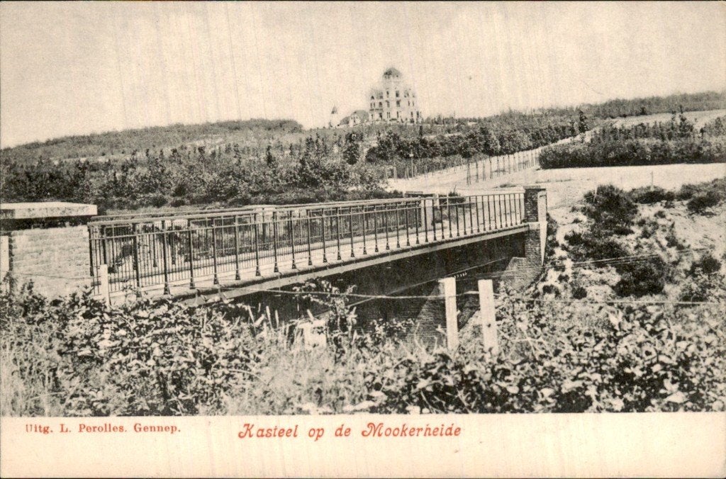 Mookerheide - Kasteel - op de Mookerheide, Ophalen of Verzenden, Voor 1920, Ongelopen, Limburg