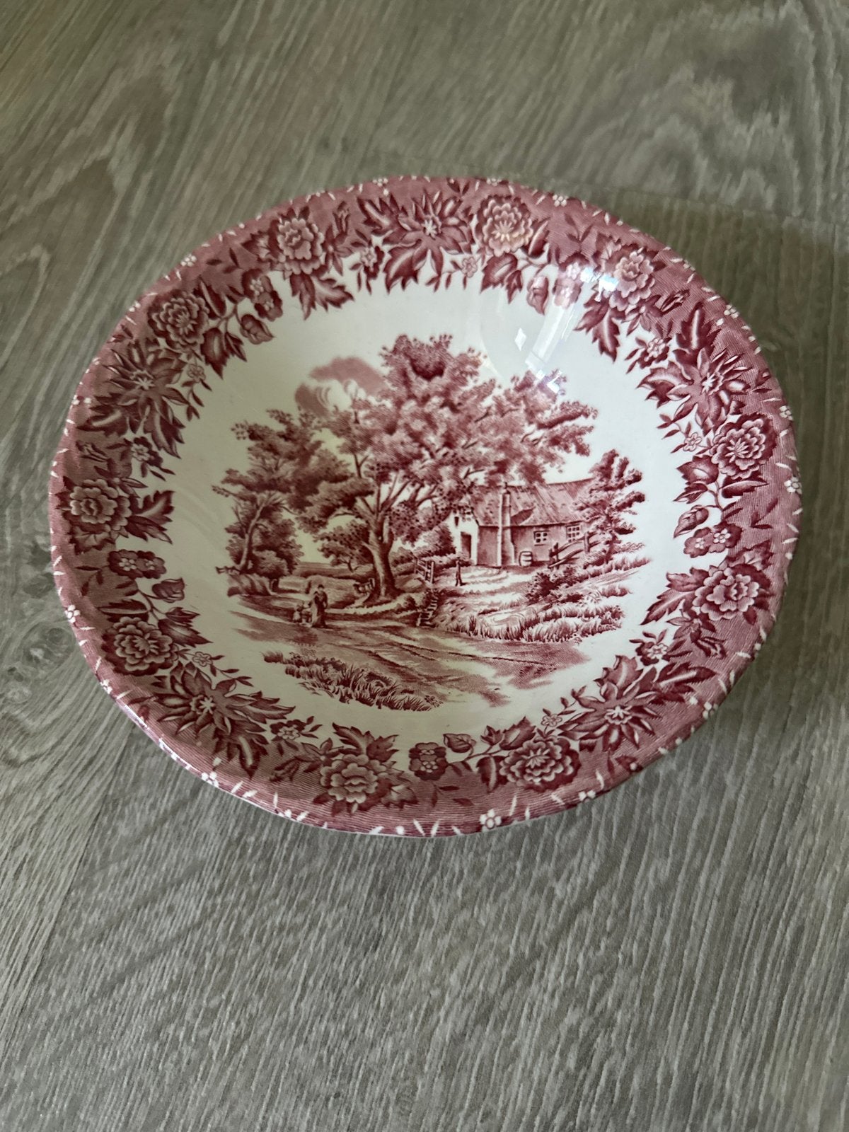Antiek Schaaltje "Country Style" W.H. Grindley & Co. Engelan, Antiek en Kunst, Ophalen of Verzenden