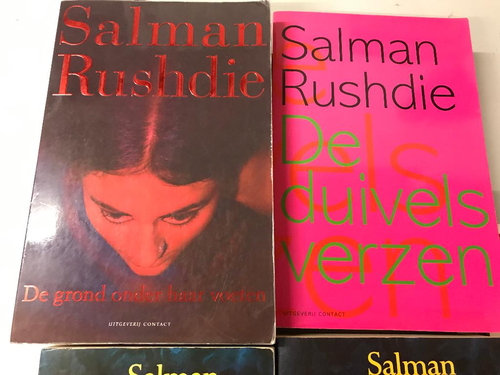 T.K. nog 8 boeken van Salman Rushdie Duivelsverzen Schaamte, Ophalen of Verzenden, Gelezen, Salman Rushdie