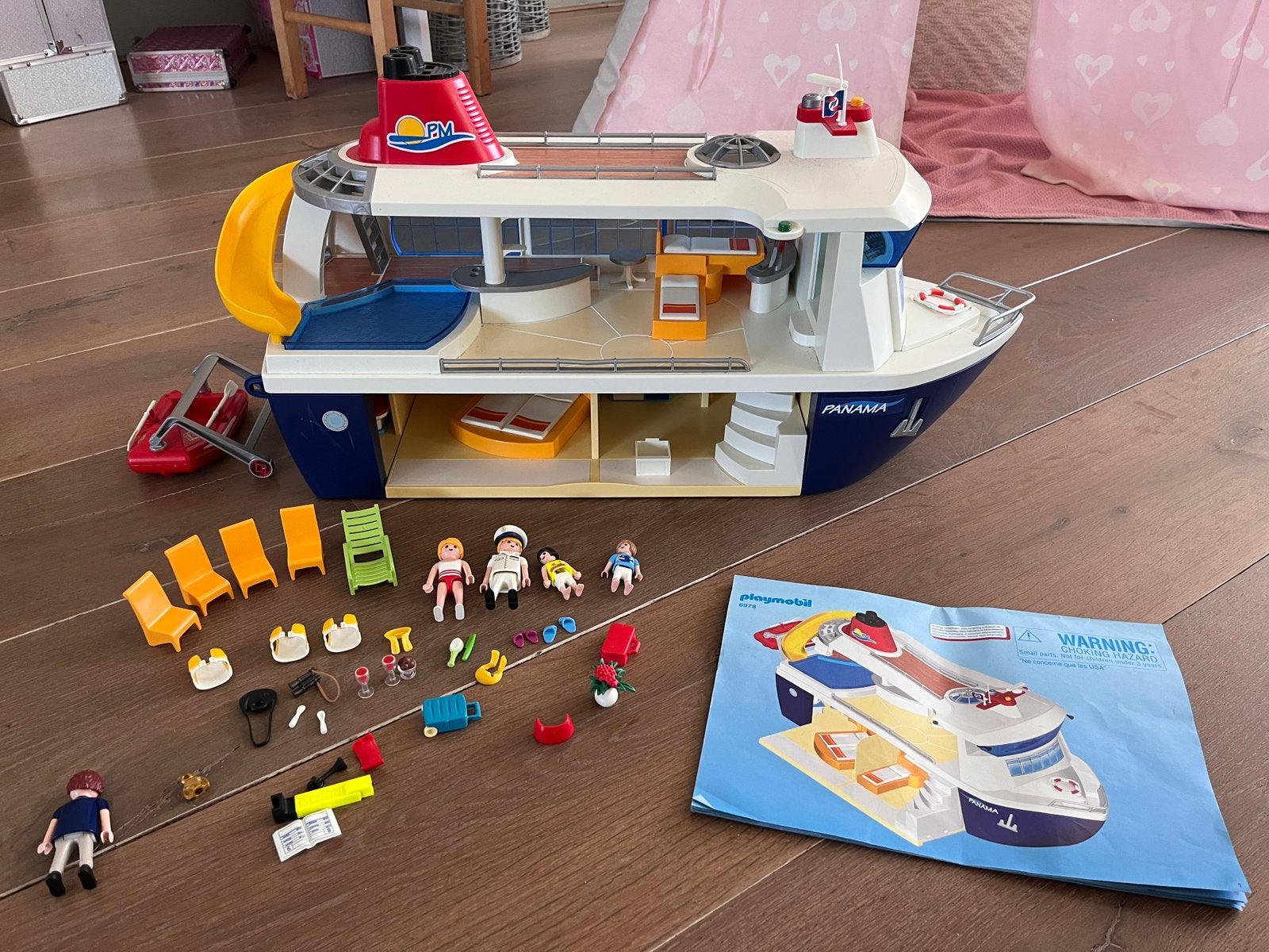 Playmobil cruiseschip, Kinderen en Baby's, Speelgoed | Playmobil, Ophalen, Gebruikt