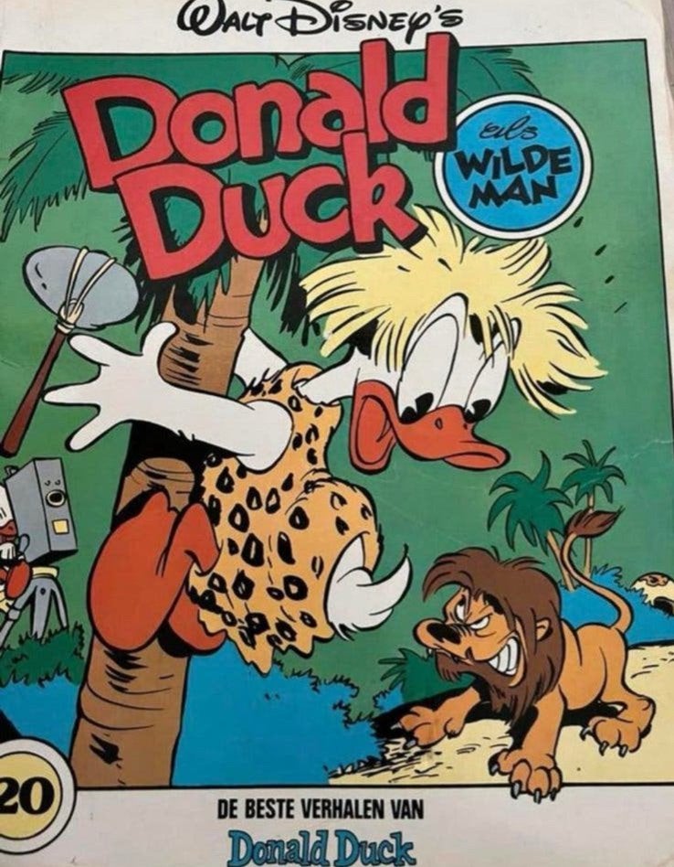 Donald Duck Wilde Man Deel 20 - De Beste Verhalen, Eén stripboek, Ophalen of Verzenden, Gelezen