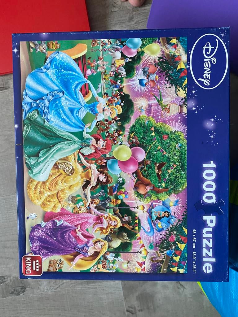 Disney puzzel 1000 stukjes, Ophalen of Verzenden, Gebruikt